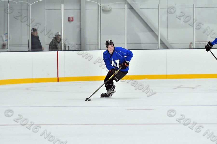 Wheaton College Men\'s Ice Hockey vs Middlesex Community College. - Photo By: KEITH NORDSTROM